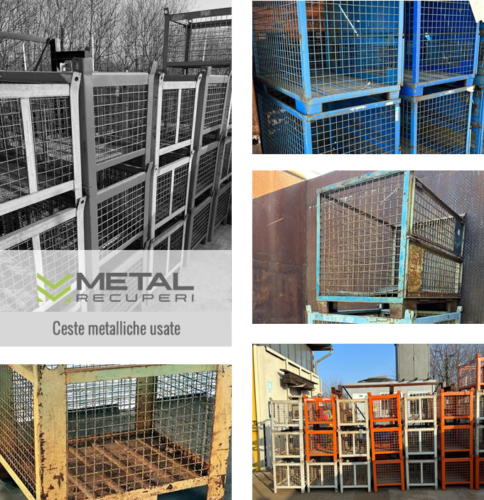 Ceste industriali usate | Metal recuperi Srl