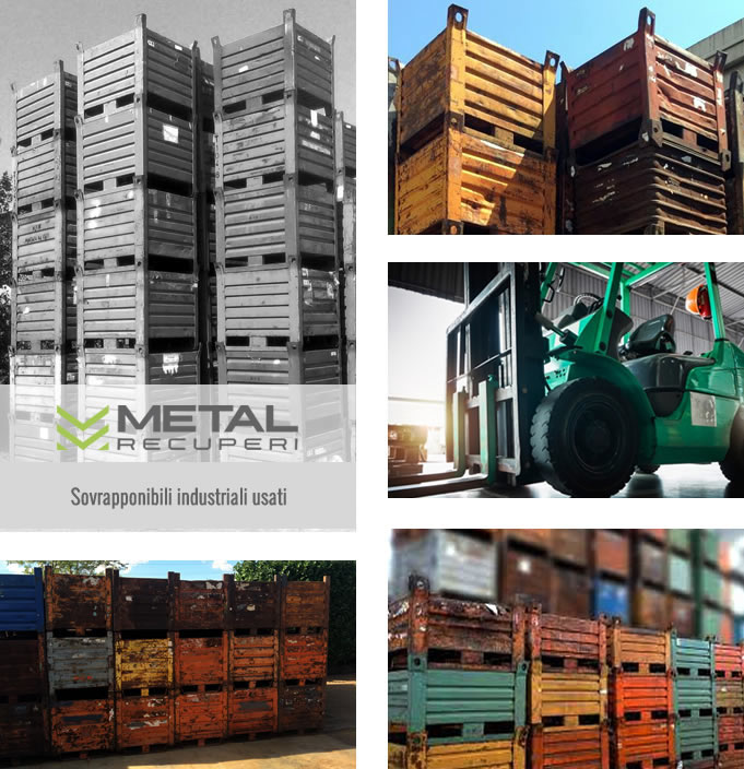 Sovrapponibili industriali usati | Metal recuperi Srl