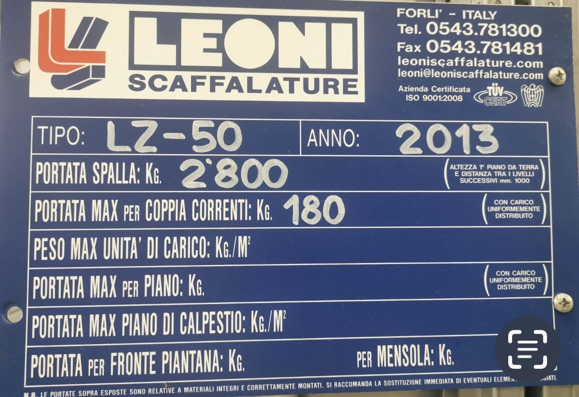 Scaffalatura